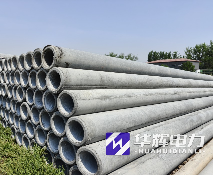 汪场镇12米水泥电线杆